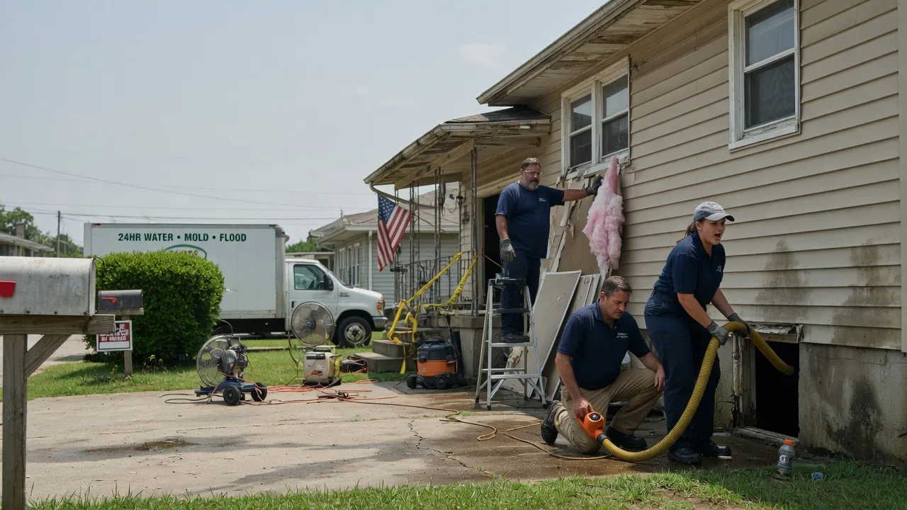Water Damage Repair in Oakpark, VA near me